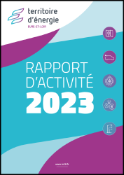 Premiere de couverture du rapport d'activité 2023