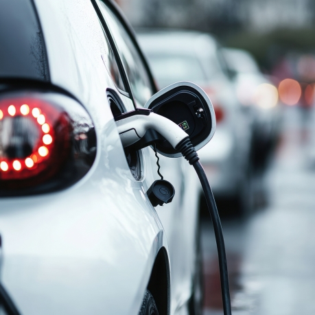 Image illustration de Le service de charge pour véhicules électriques