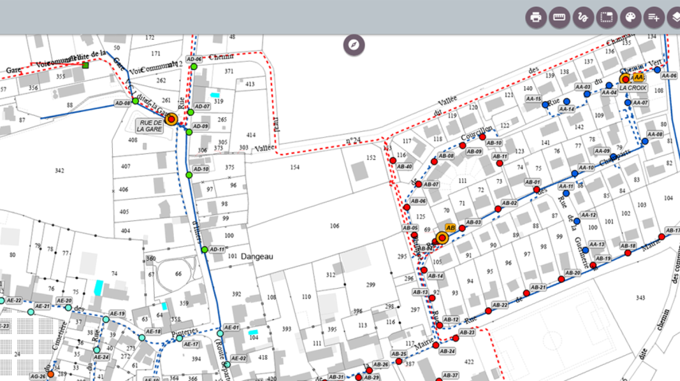 Infogéo 28 : le cadastre millésime 2024 est désormais en ligne